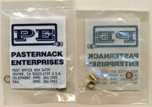 2 Pasternack PE4007 SMA Male Connectors Solder w/o Contact Attachment PE-SR402 +