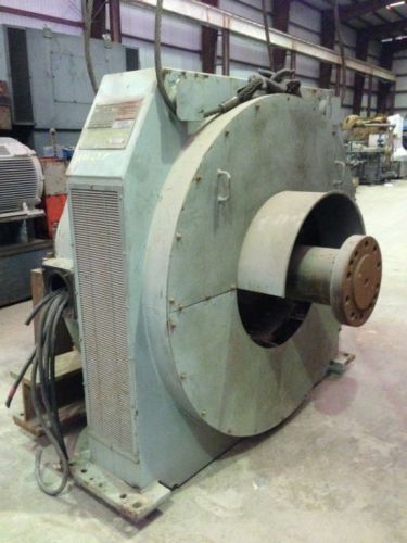 Ge 1500 hp brushless synchronous electric motor, 400 rpm, 2300 vac for sale