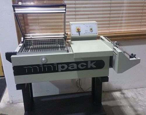 Minipack fm75 shrink wrapper, w/ roll of film &amp; warranty for sale