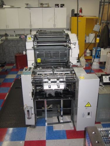 Hamada H248CX offset, 2-color, printing press