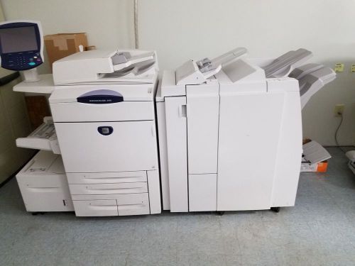 Xerox DocuColor 260 with light production finisher/folder option/hi-cap feeder