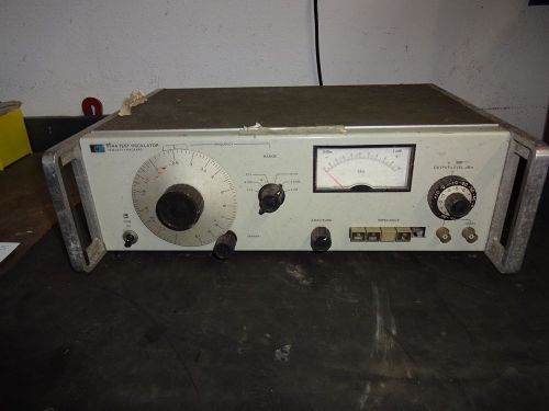 Vintage Hewlett Packard Agilent Sine Generator/Test Oscillator 654A