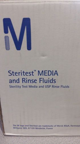 Brand New Steritest MEDIA &amp; Rinse Fluids (4 x 300mL) - Rinse Fluid A  Sept 2016