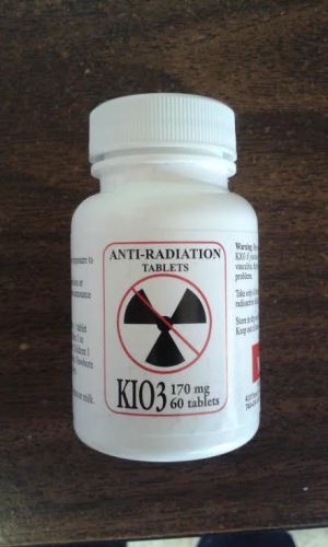 KIO3 170mg Anti Radiation 60 Pills BEST EXP. DATE 01/2026