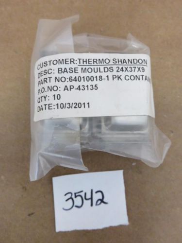 Thermo Shandon 64010018 Stainless Steel Base Molds 24 x 37 x 9mm Pack of 10