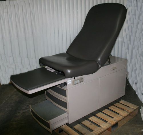 Midmark Ritter 304 Medical Exam Table Chair Bed Stirrups Heated Tray