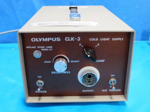 Olympus clk-3 light source for sale