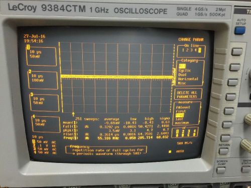 LeCroy 9384CTM 1GHz 4 GS/s 4-Channel Digital Oscilloscope