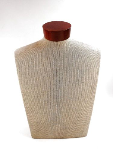 Male Torso Used Cloth Covered Body Form Big/Tall Size No Pole/Stand
