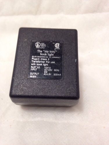 (A06) The Itty Bitty Book Light AC Adapter DC650 6V 500mA *item in pic only*
