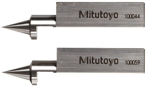 Mitutoyo 619021 Tram Point For Rectangular Gage Blocks, 1.97&#034; Length, 0.35&#034;