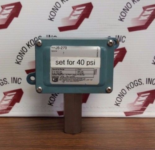 United Electric Controls J6-270 Pressure Switch