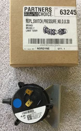 Nordyne Pressure Switch Part Number 632453R Furnace New
