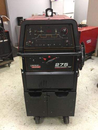 Lincoln precision tig 275 water cooled tig welder complete package for sale