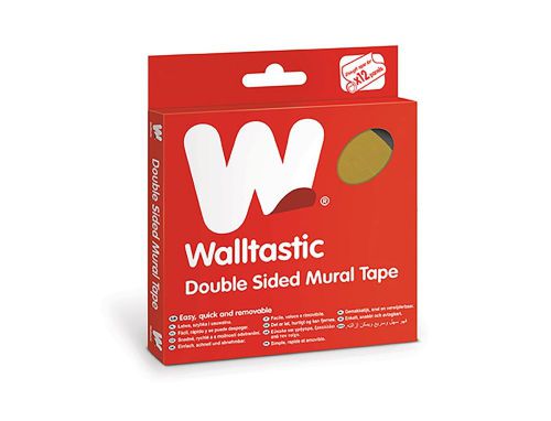 Walltastic WT40748 Traditional Double Sided Mural Tape Transparent