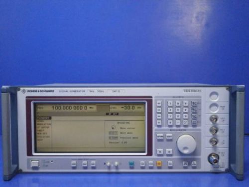 Rohde&amp;Schwarz SMT03 SIGNAL GENERATOR see machine picture cant return see detail