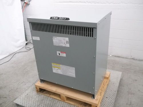 New ge 75kva 3 phase pri 480 volt sec 208y/120 volt transformer (tra3377) for sale