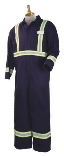 REVCO BLACK STALLION FR COVERALLS w/ PASS-THROUGH - NAVY FN9-32CA/PT/RTT - LARGE