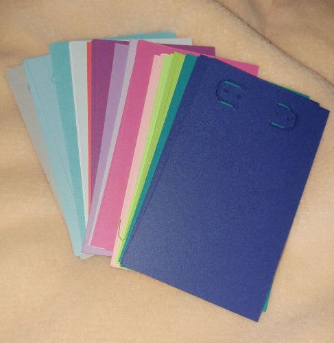 NEW Handmade Earring jewelry display card, 2x3 inch, 79 pcs, asst colors, bright