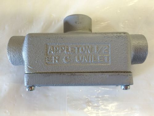 Appleton ertb50 1/2&#034; conduit body, type t for sale