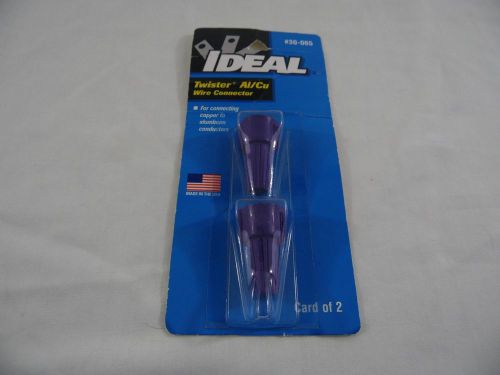 IDEAL 30-065 Wire Connector Nut,Purple,PK 2- New in the Package- Free Shipping