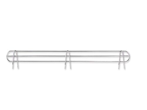 Alera 48 Wire Shelving Back Support Silver 2 Pack Stock And Restock Quickly