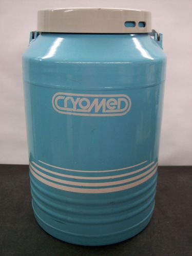 CRYOMED DOUBLE WALLED VACUUM VESSEL / TANK FOR USE WITH LIQUID NITROGEN FUBK12
