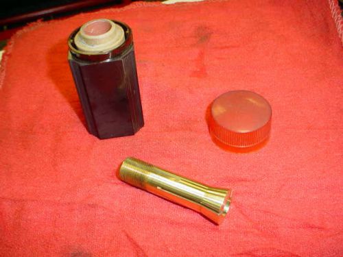 BRAND NEW SOUTH BEND BRAND 15/32&#034; ROUND BRASS 3-C COLLET IN ORIGIONAL CONTAINER