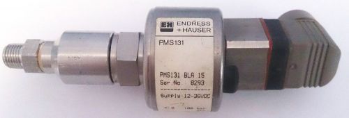 Pressure Sensor ENDRESS HAUSER PMS131 BLA 15 100 bar 12-36 vdc 4-20 mA 316 SS