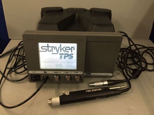STRYKER TPS 5100-1 CONSOLE, 12K SHAVER 275-701 500, FOOTSWITCH 5100-8