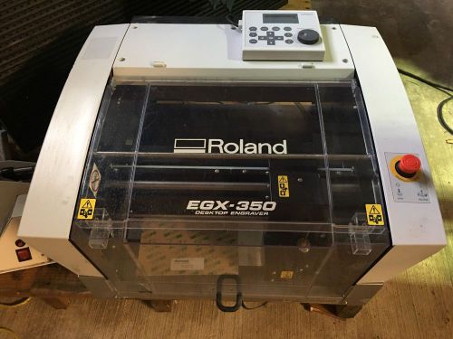 Roland EGX 350 Rotary Engraver
