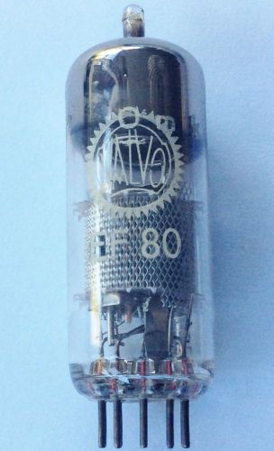 EF80   VALVO   VACUUM TUBE   Lt6  D9F   TESTED GOOD