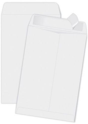 Quality park redi-strip catalog envelope, 6.5 x 9.5 inches, box of 100, white for sale