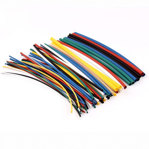 70pcs Assortment 2:1 Heat Shrink Tubing Tube Sleeving Wrap Wire Cable Kit 8 Size