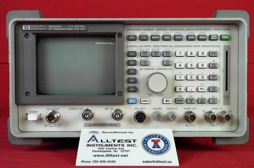 HP/Agilent 8920A Communications Test Set