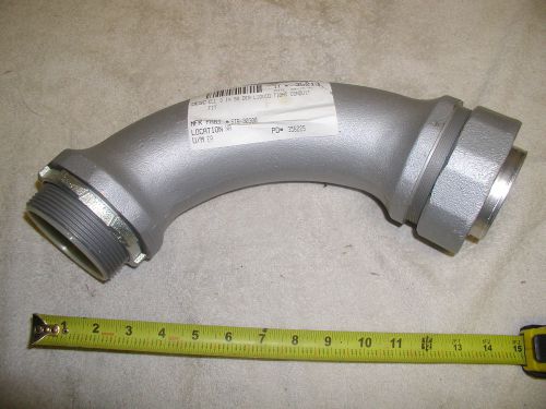 Appleton new 3&#034; 90 degree seal tight connector malleable heavy for sale