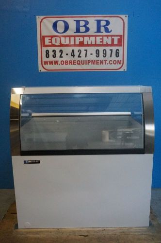 New master-bilt ice cream dipping display low curvedglass cabinet model dd-46lcg for sale