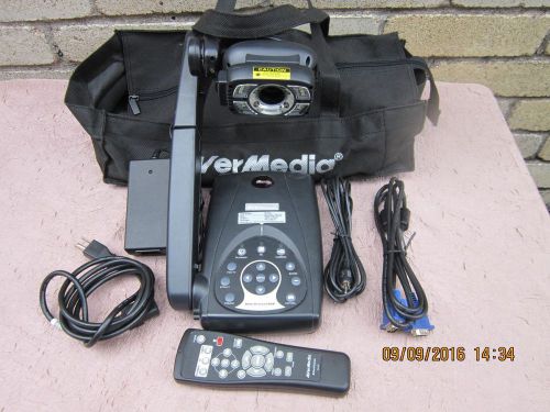 Document Camera  Avervision 300P .Remote. Adapter. Cables. Carry Case. Manuals.