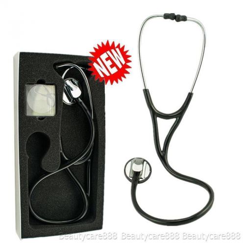 Pro-snake Professional Cardiology Stethoscope Black Super Home Ear Tips Home