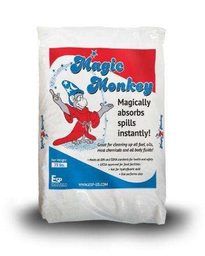 Esp mm225 magic monkey alumina silicate universal granular absorbent, 6.25 for sale