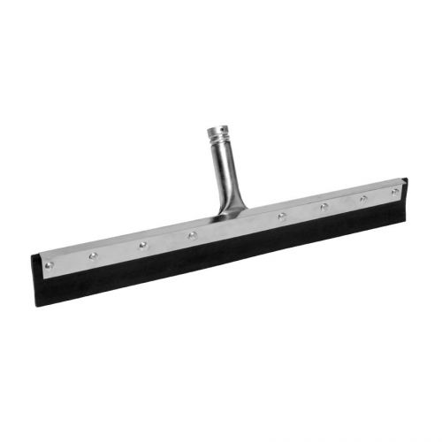 Steel handle 1.67-in asphalt tool squeegee with black straight rubber blade for sale