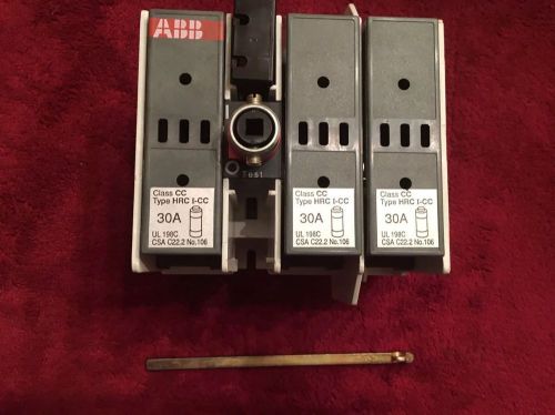 ABB General Purpose Switches With Lever OS 30ACC12 New