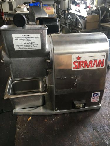 Sirman olimpo e cheese grater cutter shredder grinder processor 2/3hp 120v 1ph for sale
