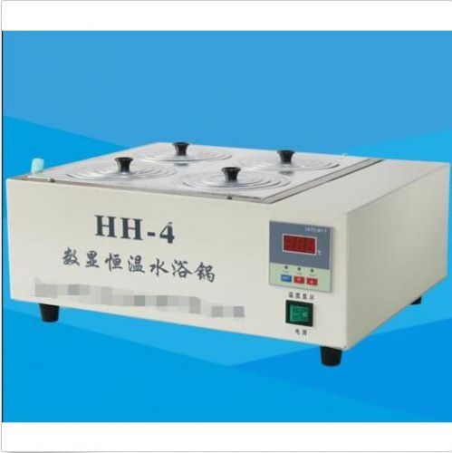 HH-4 Digital Lab Thermostatic Water Bath Four Holes Electric Heating 220V bi