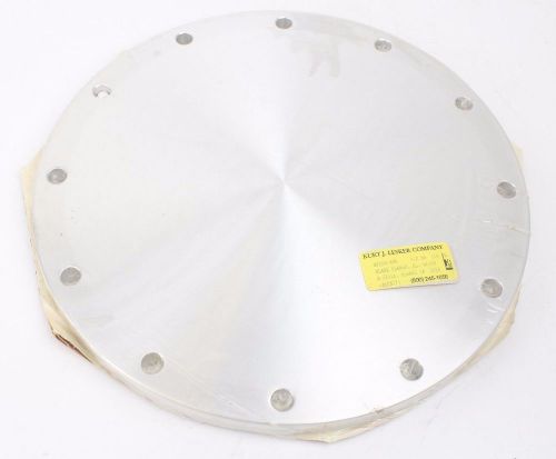 Kurt J Lesker QF250 Blank Flange Cap K-Style Aluminum 10&#034; Tube