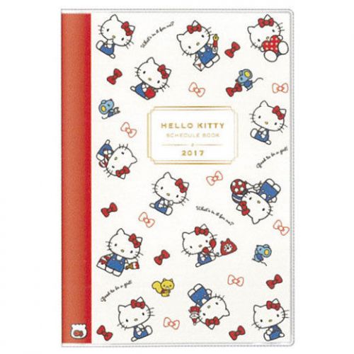 2017 Schedule Book Daily Planner Hello Kitty L Monthly #01
