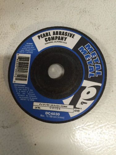 Pearl abrasive grinding wheel 4&#034;x1/4&#034;x5/8&#034; for sale