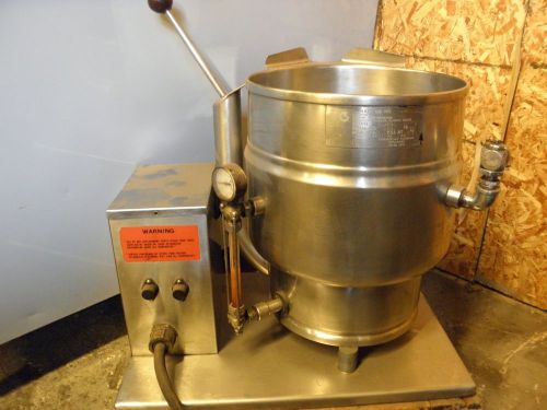 Groen tdb/7-20 20 quart electric tilting soup sauce stew chili steam kettle for sale