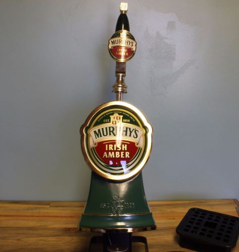 MURPHY&#039;S BEER ENGINE, BRASS FAUCET &amp; TAP HANDLE MADE BY BANNER EQUIP IN U.S.A.