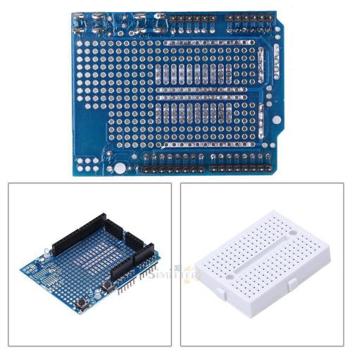 Mini Breadboard Prototyping Prototype Shield ProtoShield for Arduino UNO New